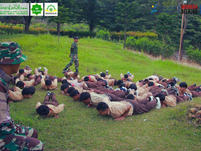 LDKS Santri 2025 di Hambalang Camp, Bogor.